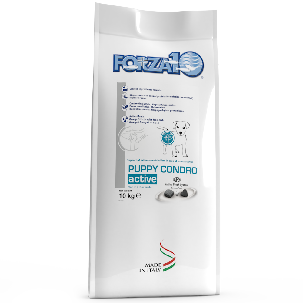 Forza10 Puppy Condro Croquetas para Cachorros Bolsa 10kg-2