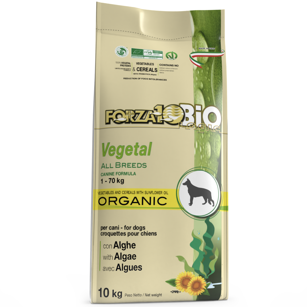 Forza10 Croquetas Vegetales con Algas para Perros Adultos Bolsa 10kg-2
