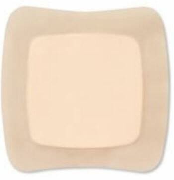 Apósito adhesivo estéril de espuma de hidrofibra de 8x8cm, 10 piezas-1