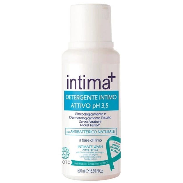 Intima+ Limpiador Íntimo Activo 500ml-2