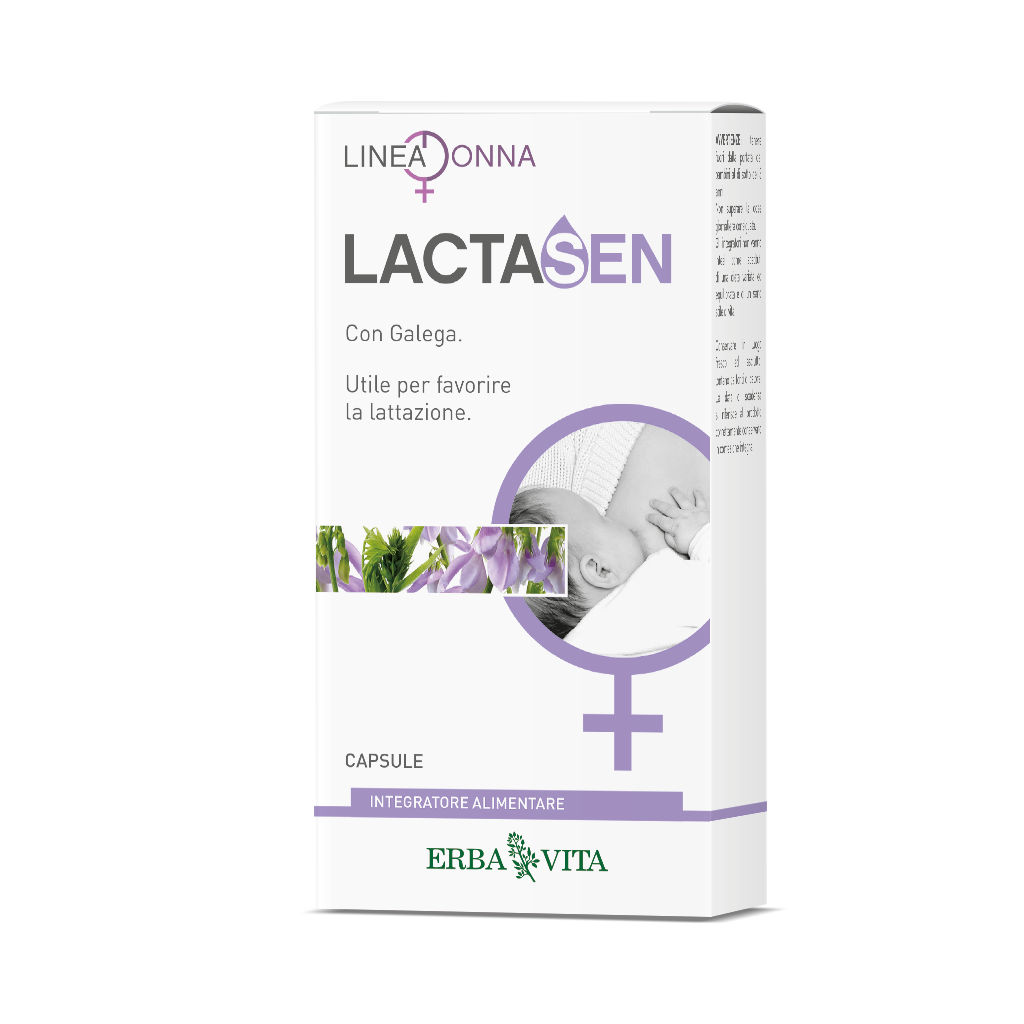 Erba Vita Lactasen 45 Cápsulas-3