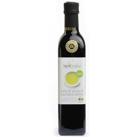 Hanf & Natur Aceite de semillas de cáñamo orgánico 500ml-2