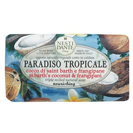 Nesti Dante Tropical Paradise Jabón de Coco de Saint Barth / Frangipane 250g-1