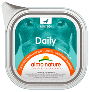 Almo Nature Daily Comida Húmeda Menu Ternera / Zanahoria Para Perros Adultos Bandeja 100g-2