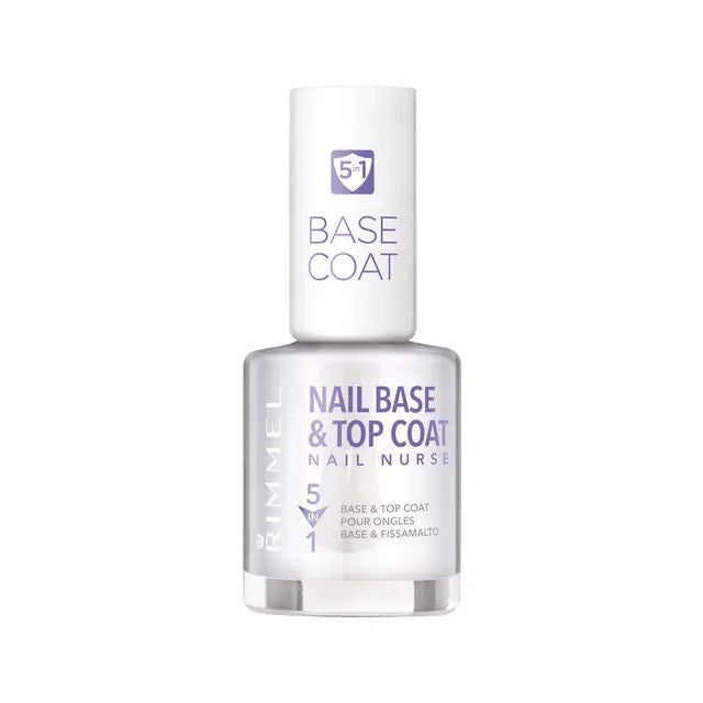 Rimmel Esmalte De Uñas Base & Top Coat 5 En 1 12ml-1