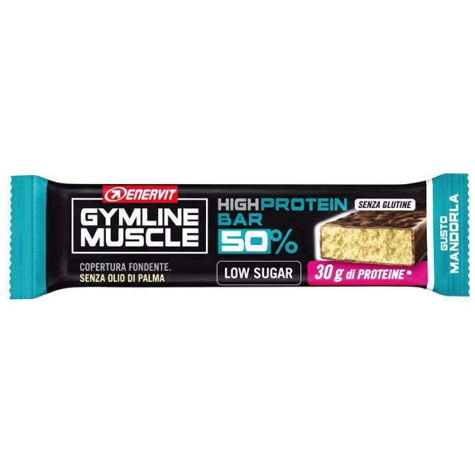 Enervit Gymline Muscle Barrita Almendra 50% 1 Pieza-3