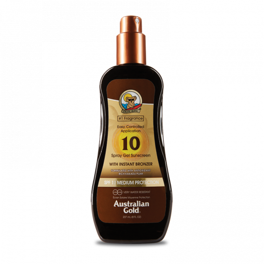 Australian Gold Gel Spray SPF10 Con Bronceador 237ml-1