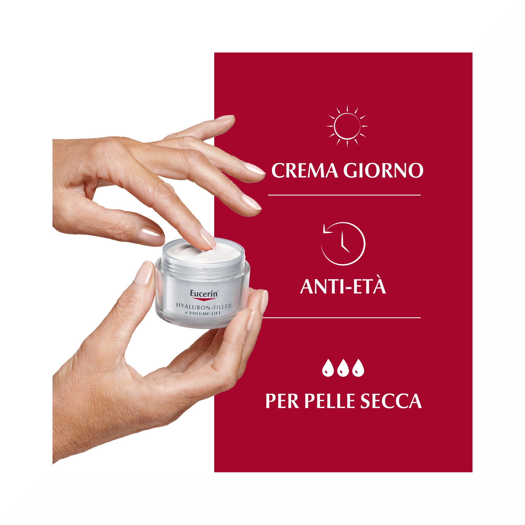 Eucerin Hyaluron-Filler + Volume-Lift Día Piel Seca 50ml-3