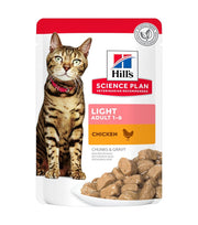 Hill's Science Plan Light Nuggets de pollo para gatos adultos 85 g-2
