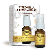 Dr Giorgini Citronella E Lemongrass Quintessenza Spray 15ml-1