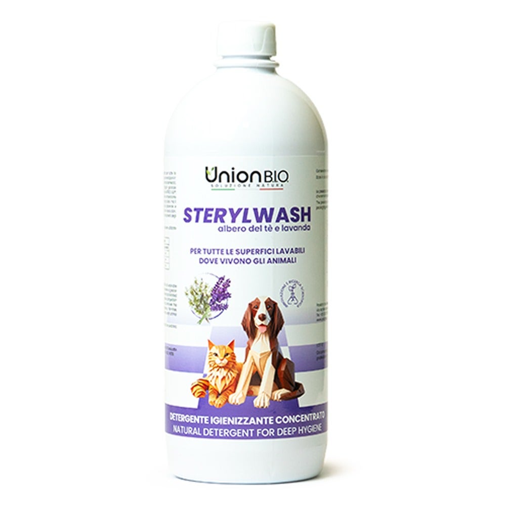 Detergente desinfectante natural concentrado Sterywash para superficies de árbol de té/lavanda 1 litro-4