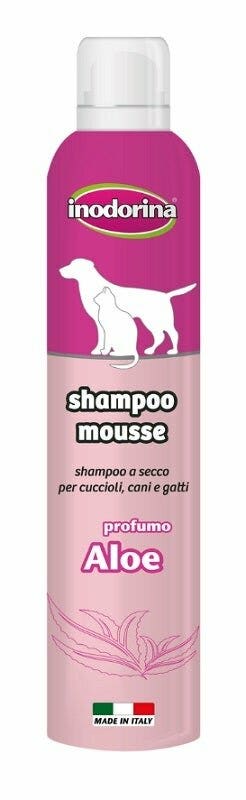 Inodorina Champú Mousse Con Aloe Para Perros/Gatos 300ml-2