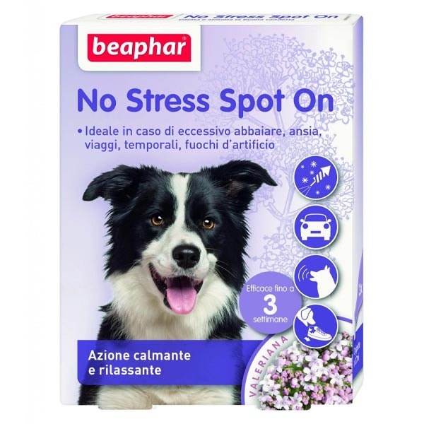 Beaphar No Stress Spot On Calmante Para Perros 3 Pipetas De 0,7ml-1