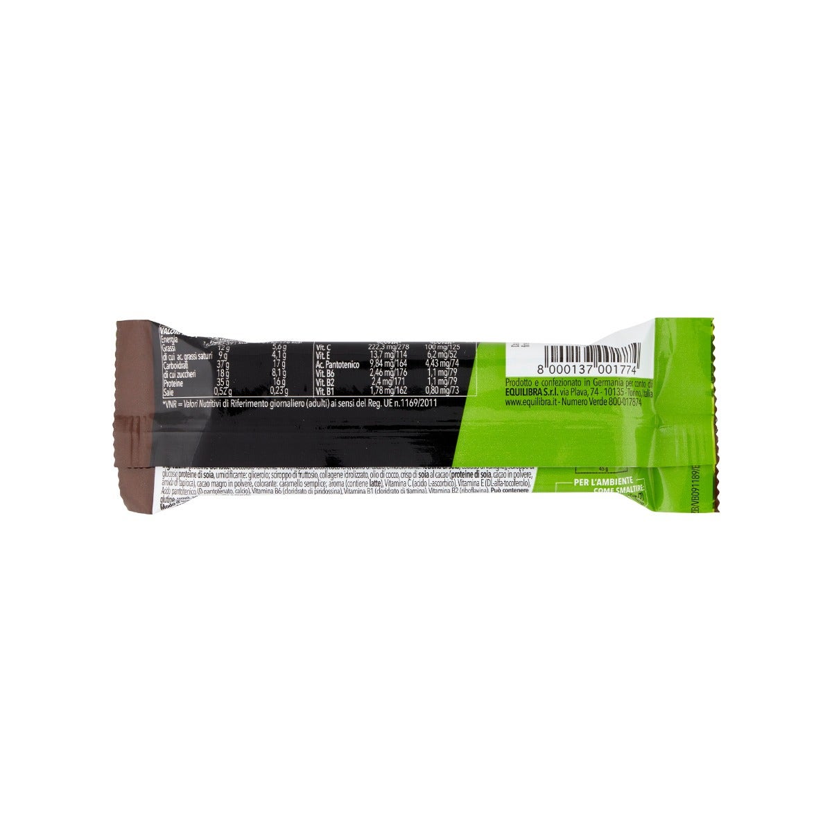 Equilibra Proteína 35% Chocolate Negro 45g-2