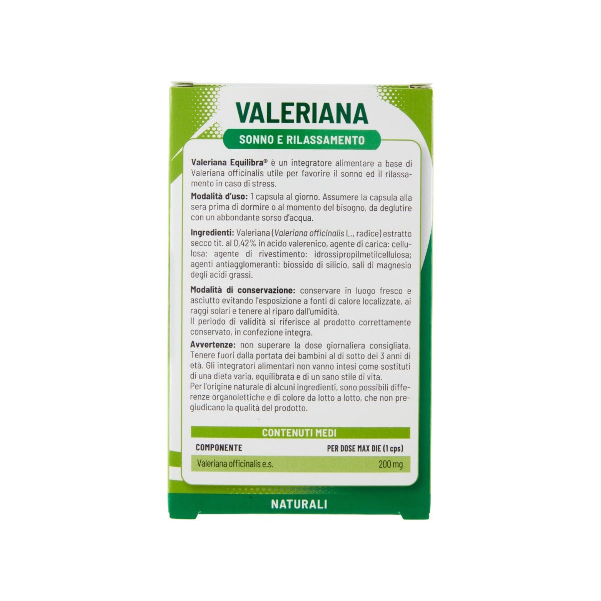Equilibra Valeriana 30 Cápsulas-4
