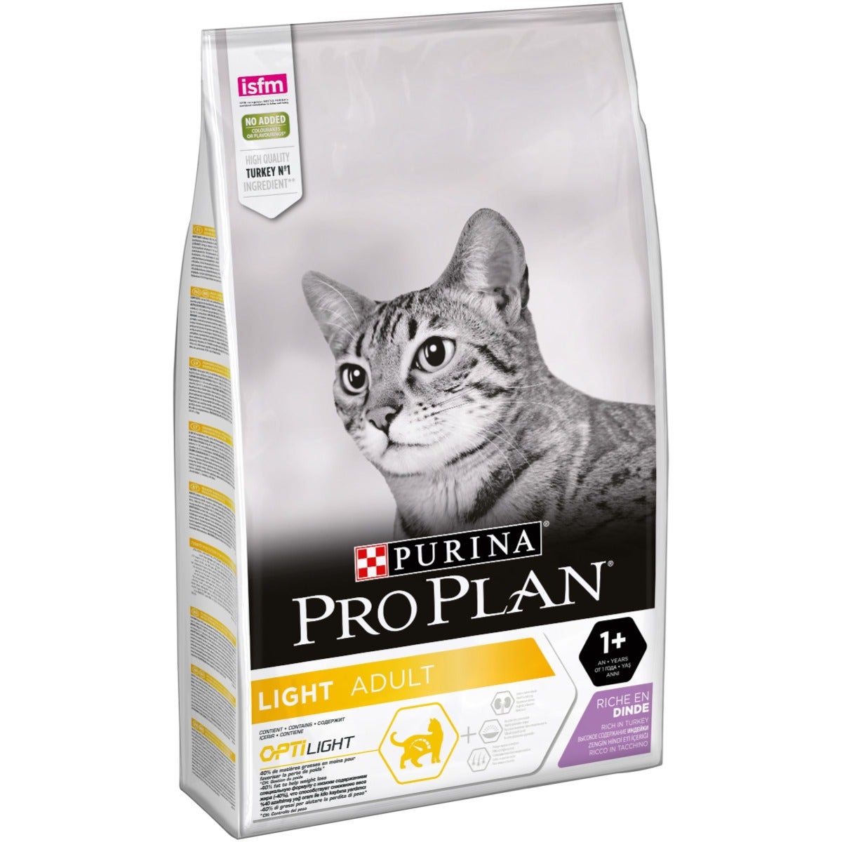 Purina Pro Plan Light Gato Croquetas Pavo Bolsa 10kg-0