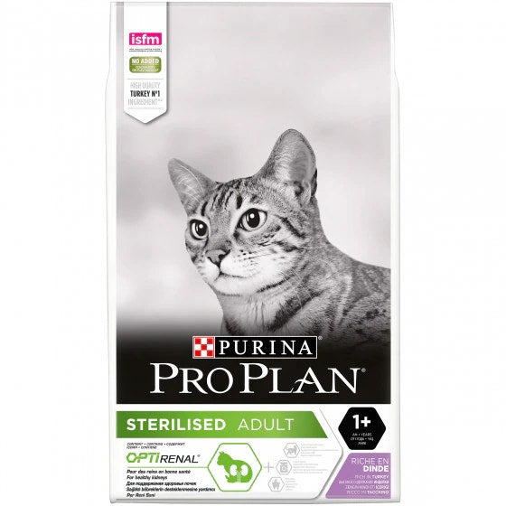 Purina Pro Plan Gato Esterilizado Croquetas Pavo Bolsa 10kg-1