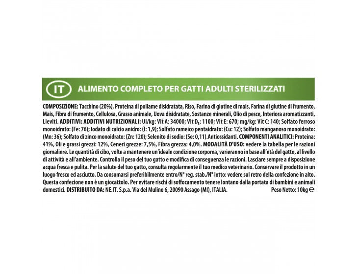 Purina Pro Plan Gato Esterilizado Croquetas Pavo Bolsa 10kg-4