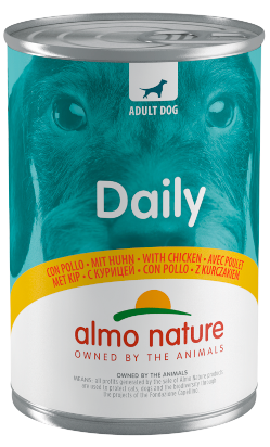 Almo Nature Daily Comida Húmeda De Pollo Menú Para Perros Adultos Lata 400g-2