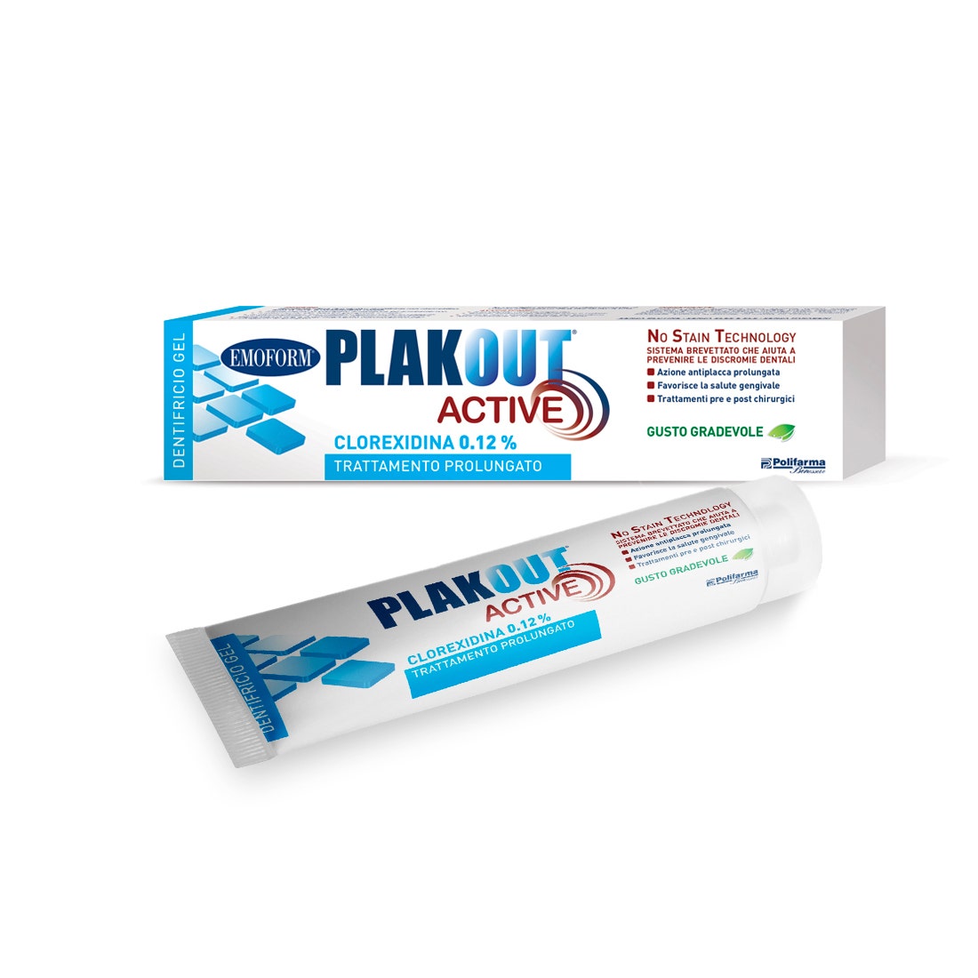Pasta de dientes activa Plakout 0,12%-1