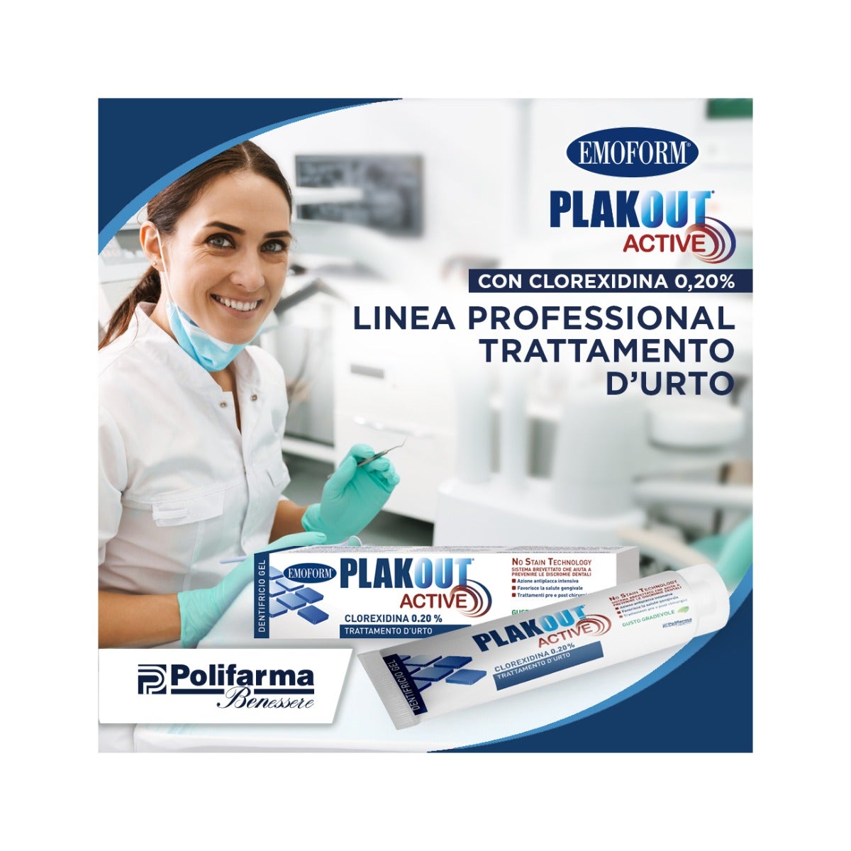 Pasta de dientes activa Plakout 0,20%-4
