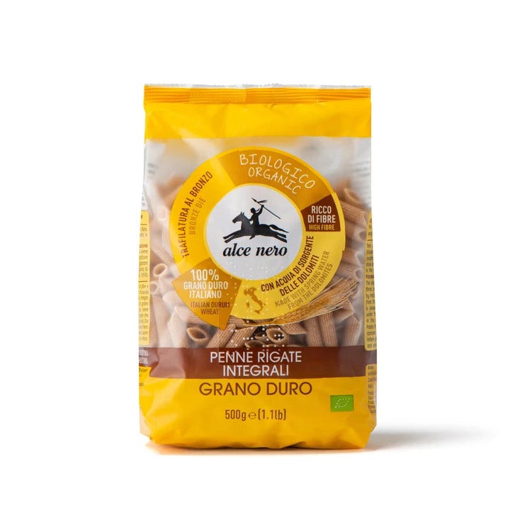 Penne Rigate Integral Ecológico 500g-3