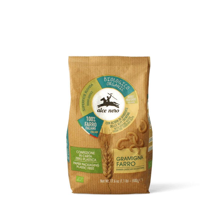 Alce Nero Espelta Ecológica Gramigna 500g-3