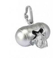 Camon Citygo 20 Bolsas para Perros, Color Plata-2