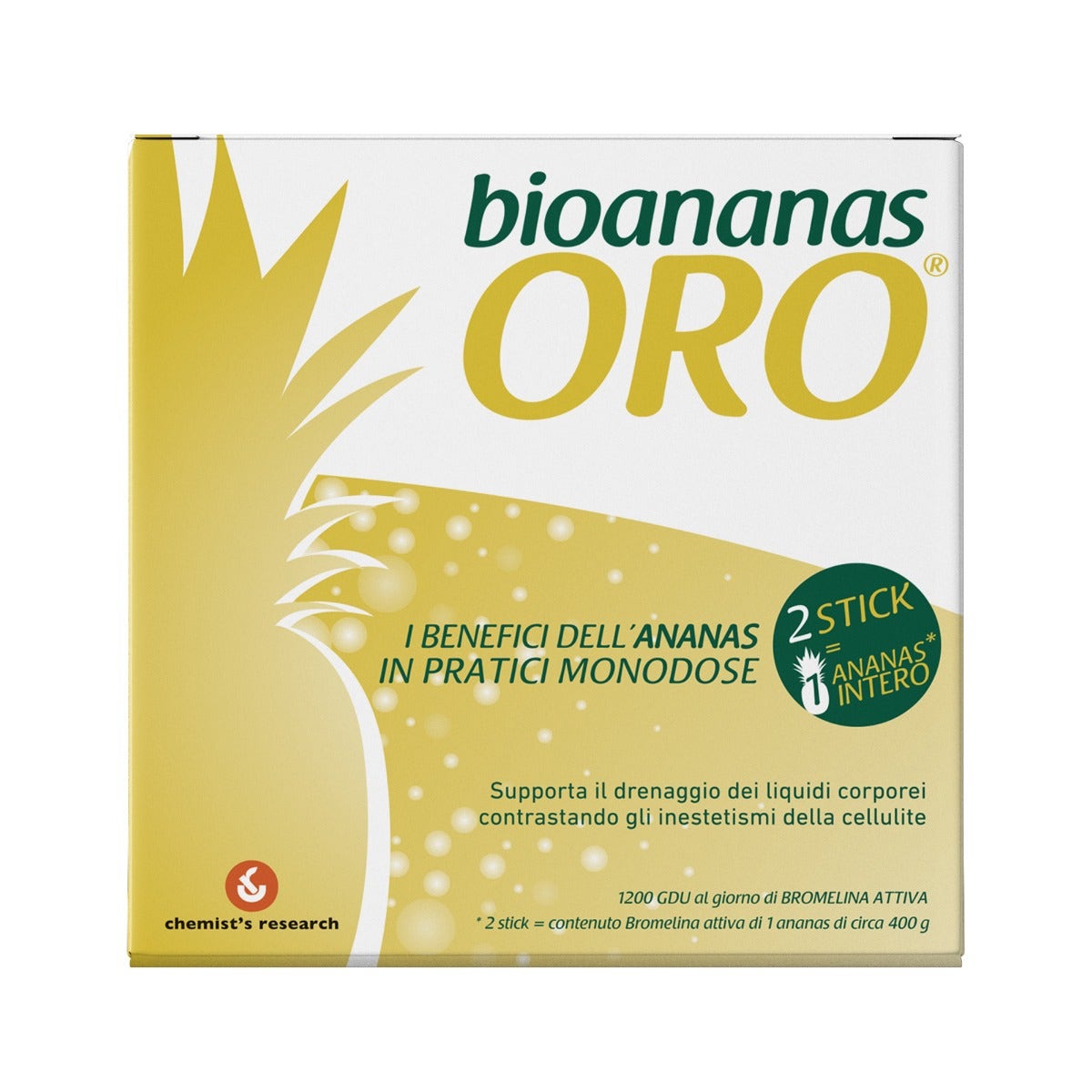 Bioananas Oro 30 Sticks Monodosis-2