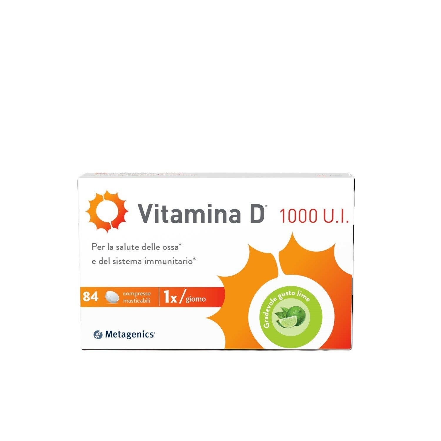 Vitamina D 1000 UI 84 Comprimidos-1
