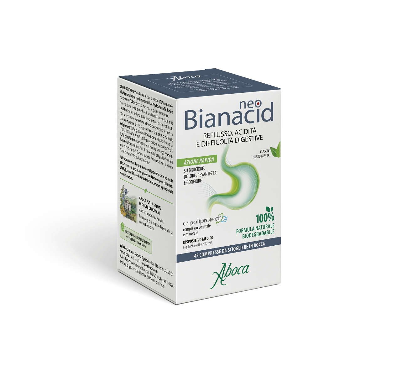 Aboca Neo Bianacid 45 Compresse Masticabili-7