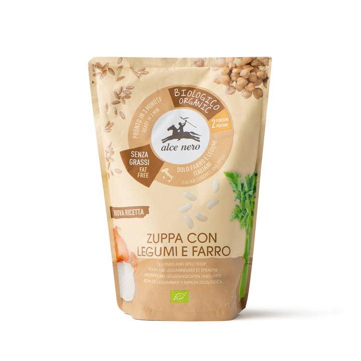 Alce Nero Sopa De Legumbres Y Espelta Bio 500g-2