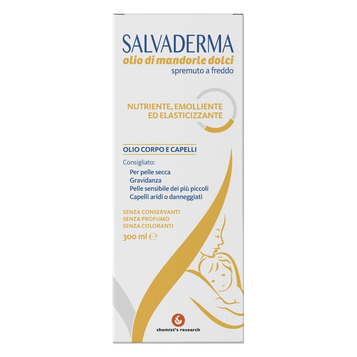 Salvaderma Aceite De Almendras Para Cuerpo Y Cabello 300ml-2