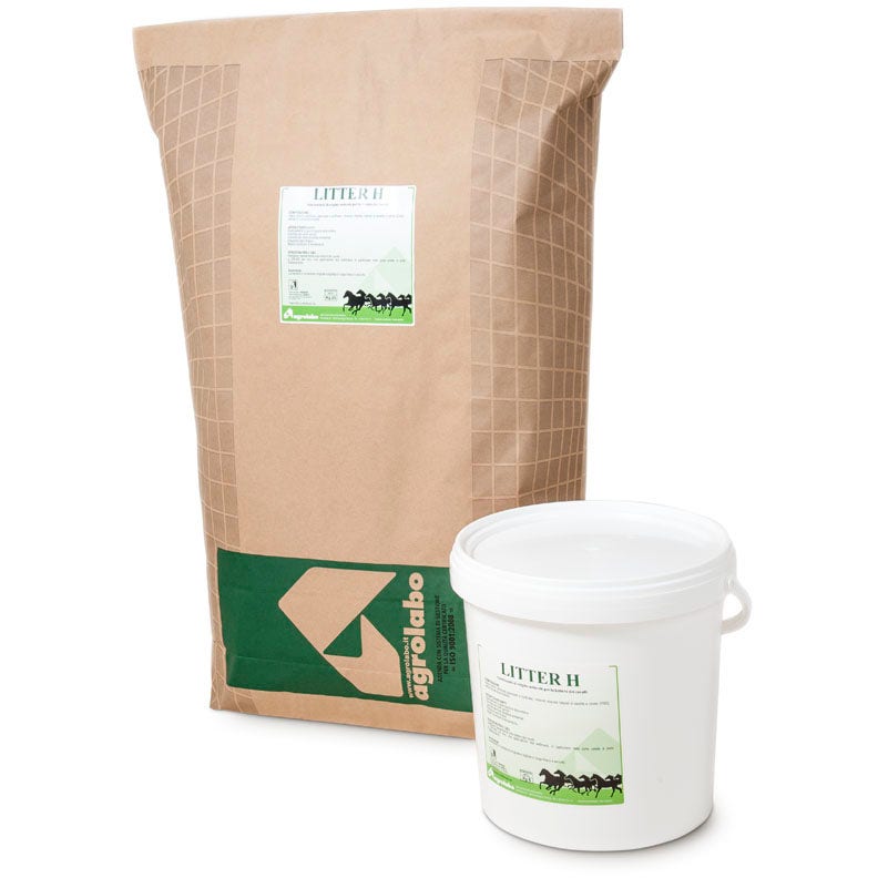 Litter H Desecante / Esterilizante Para Equinos Saco De Arena 25kg-1