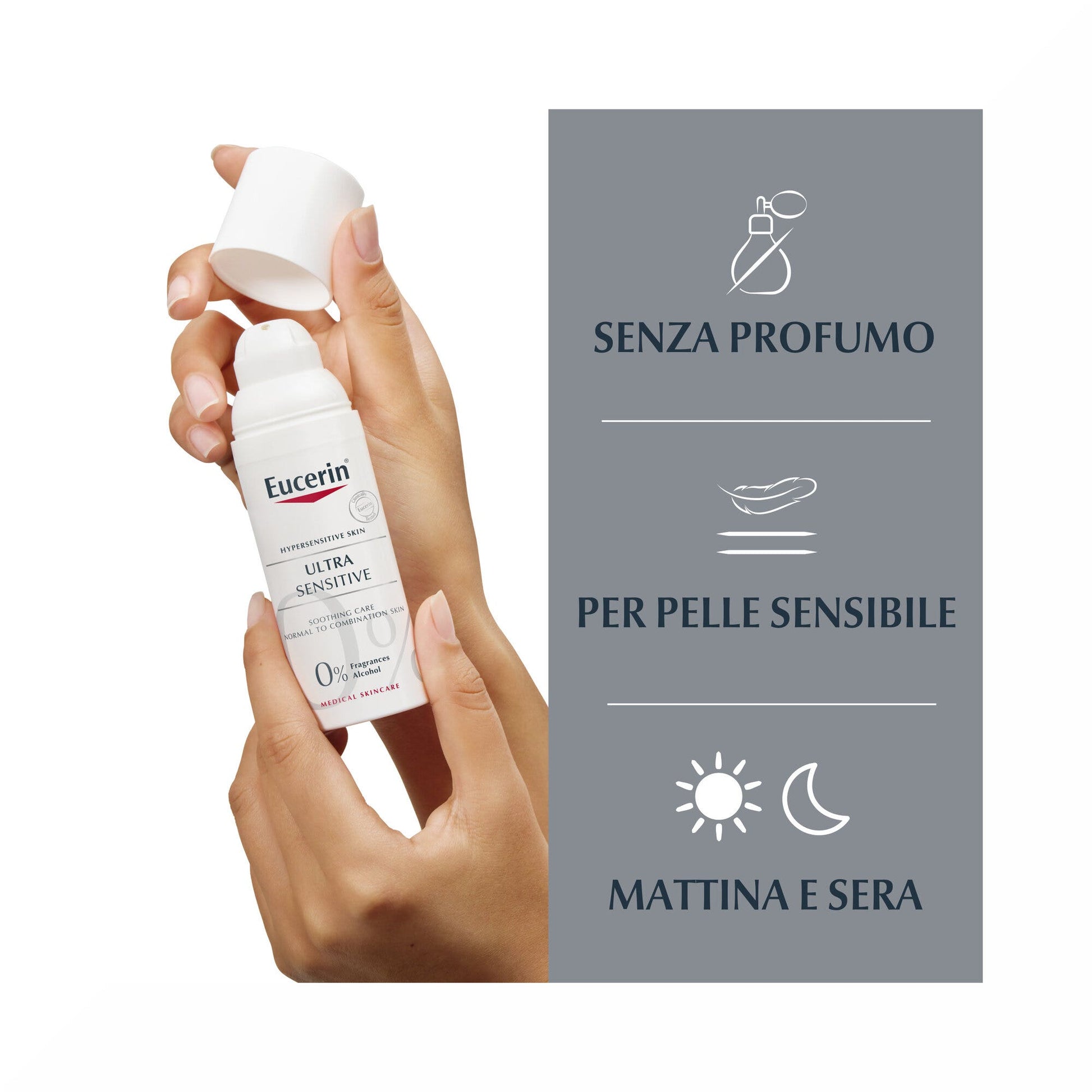 Eucerin Tratamiento Calmante Ultrasensible 50ml-3