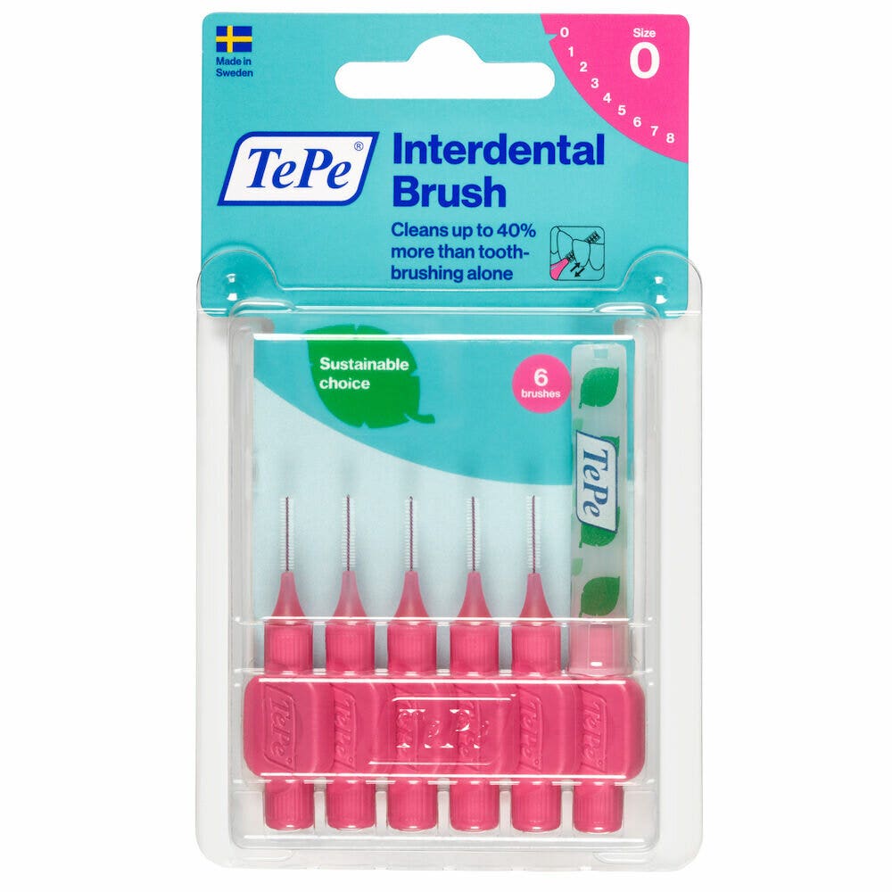 Tepe Limpiapipas Rosa ISO Talla 0 6 Piezas-1