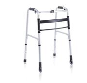Mopedia Andador Plegable Aluminio 2 Ruedas Fijas Cod.RP735M-1