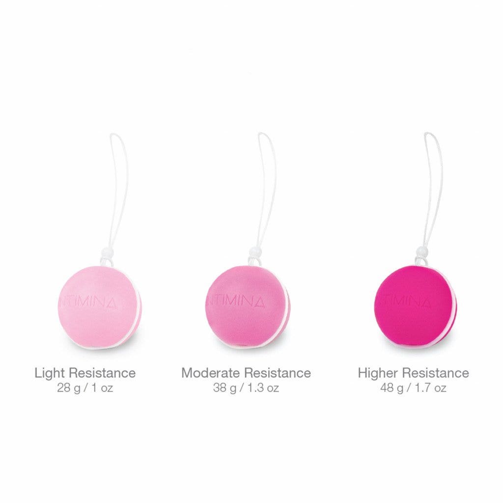 Intimina Laselle Kegel Pelota de ejercicios para suelo pélvico 3 piezas-1
