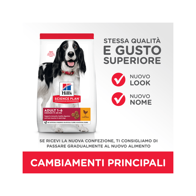 Hill's Science Plan Medium Croquetas Para Perros Adultos Con Pollo Bolsa 2,5 Kg-4
