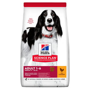 Hill's Science Plan Medium Croquetas Para Perros Adultos Con Pollo Bolsa 2,5 Kg-1