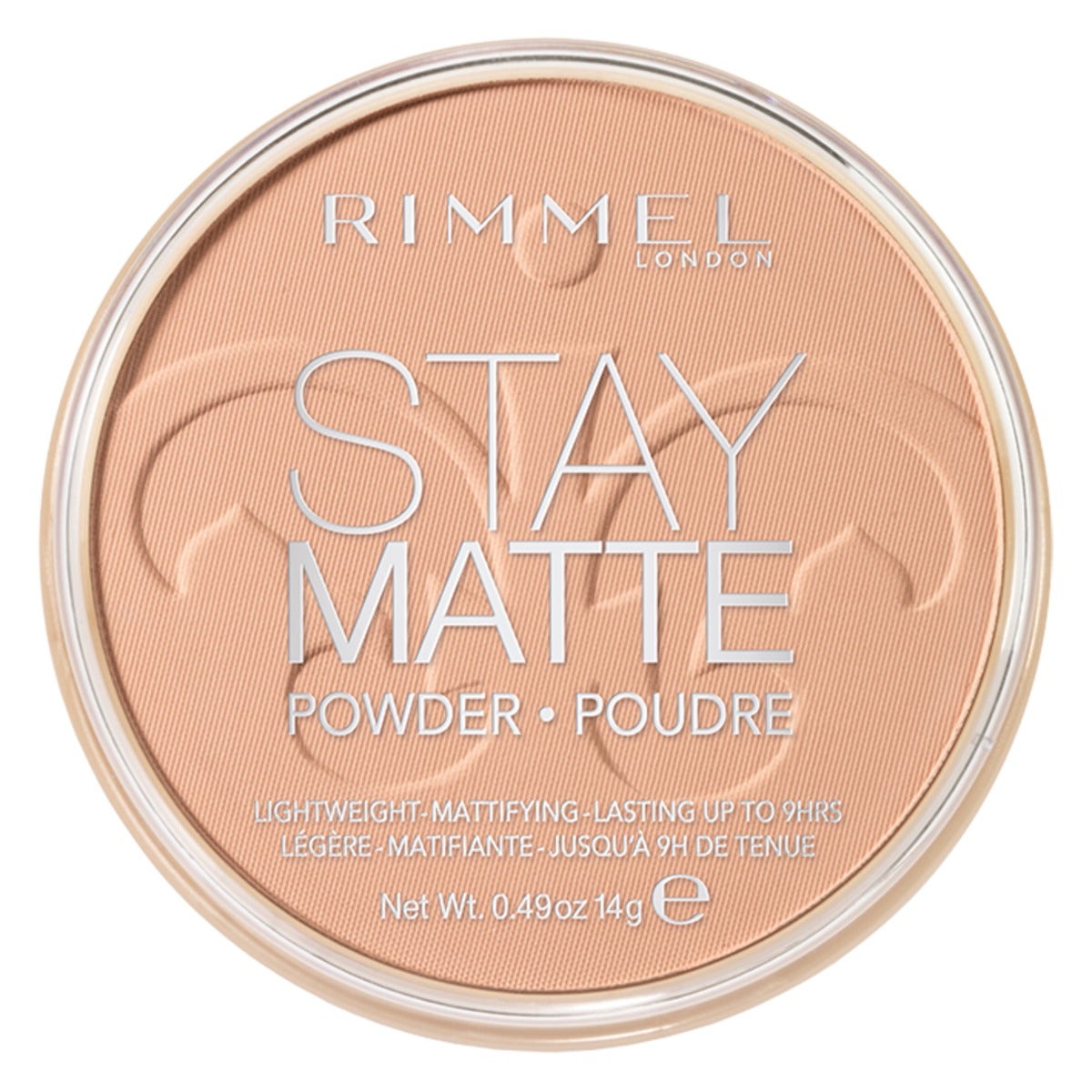 Rimmel Polvos Compactos Stay Matte Tonos 007 Mohair 14g-1