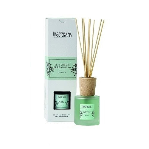 Difusor de Nasoterapia Palitos de Té Verde Bergamota 100ml-2