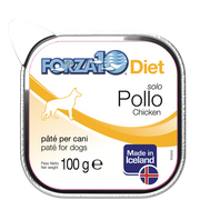 Forza10 Solo Diet Paté De Pollo Para Perros Adultos Tarrina 100g-1