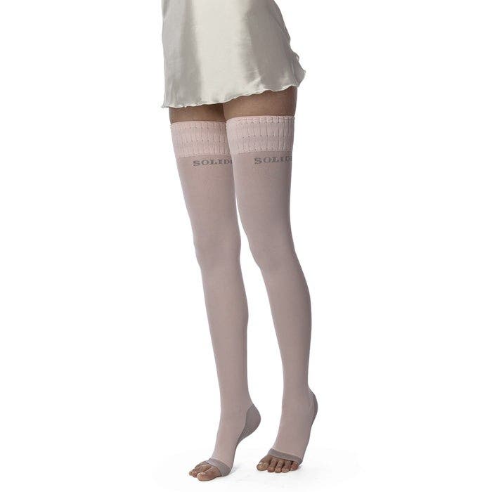 Calcetín Solidea Night Wellness Talla 4-L Negro 70 Denier-5