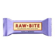 Barrita Raw Bite Vainilla / Frutos Rojos 50g-1
