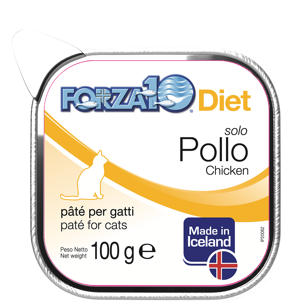 Forza10 Solo Diet Paté De Pollo Para Gatos Adultos Tarrina 100g-2