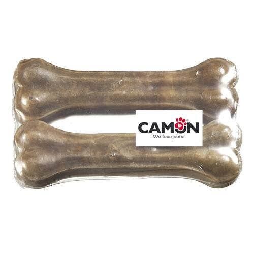 Camon Huesos de Piel Bovina para Perros 2 Piezas de 120g-2