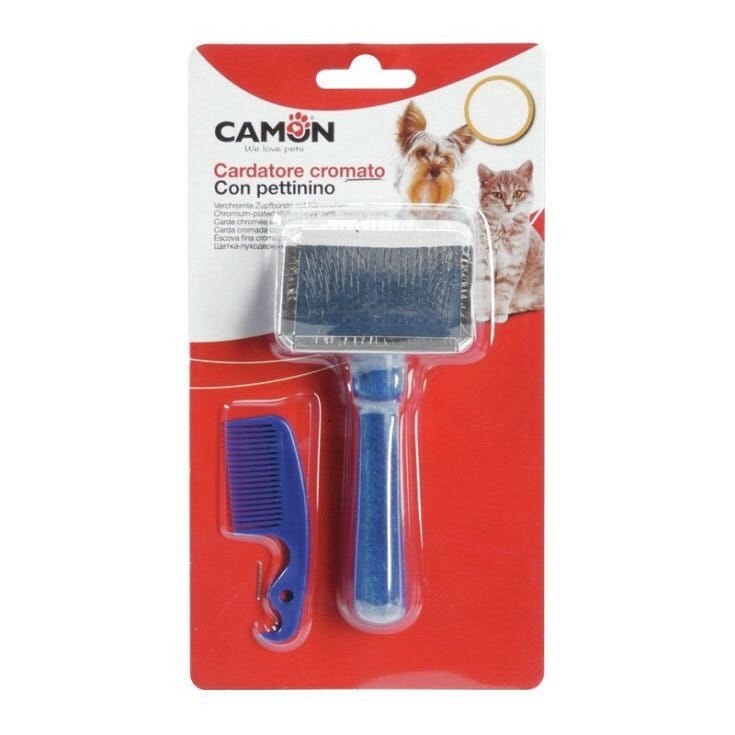 Camon Peluquero Cromado Talla XL Con Peine Para Perros Y Gatos-1