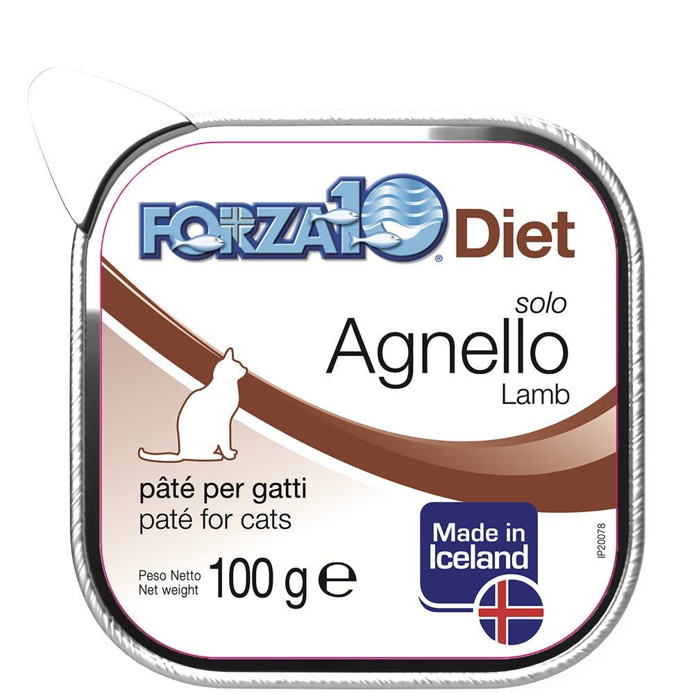 Forza10 Solo Diet Paté De Cordero Para Gatos Adultos Tarrina 100g-2