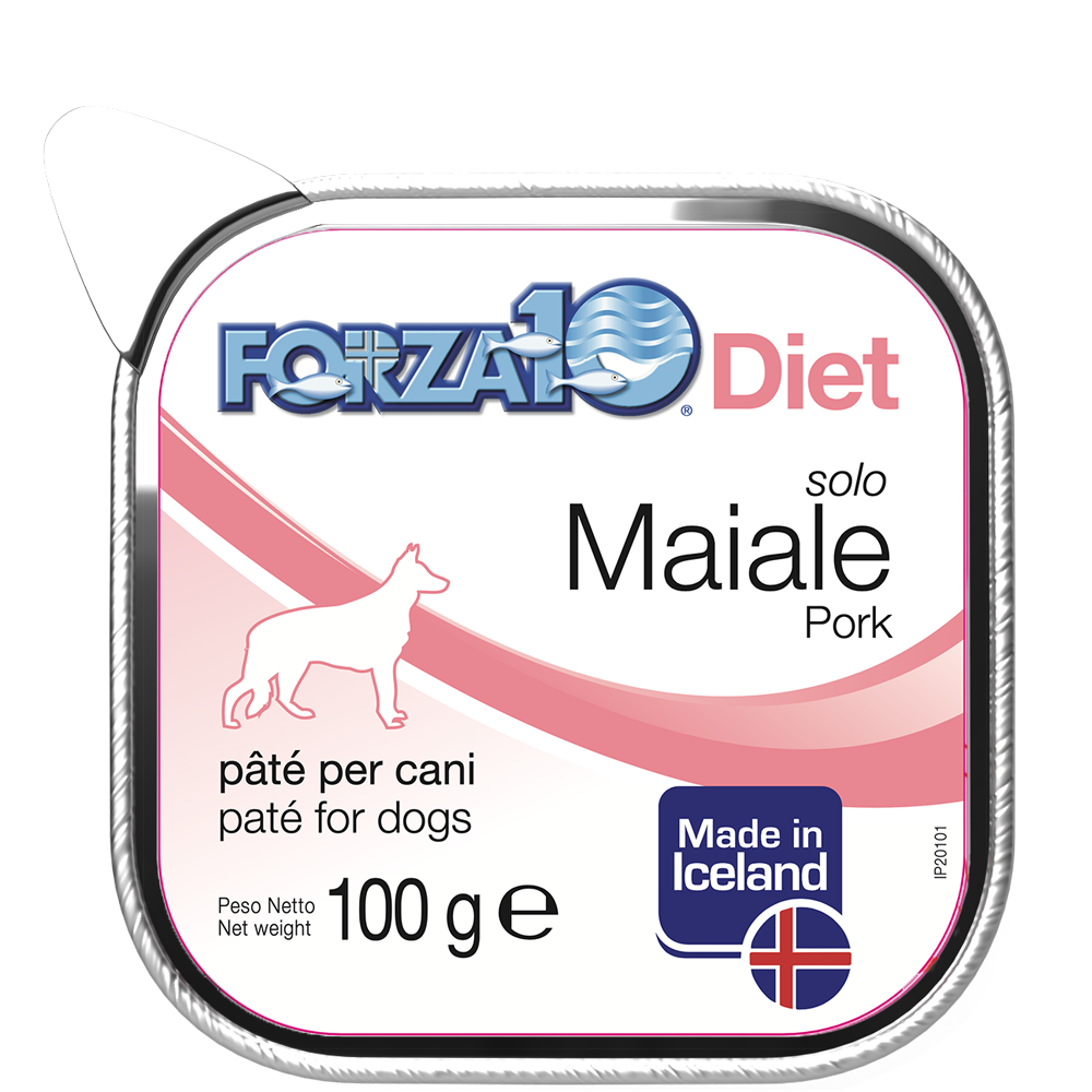 Forza10 Solo Diet Paté De Cerdo Para Perros Adultos Tarrina 100g-1